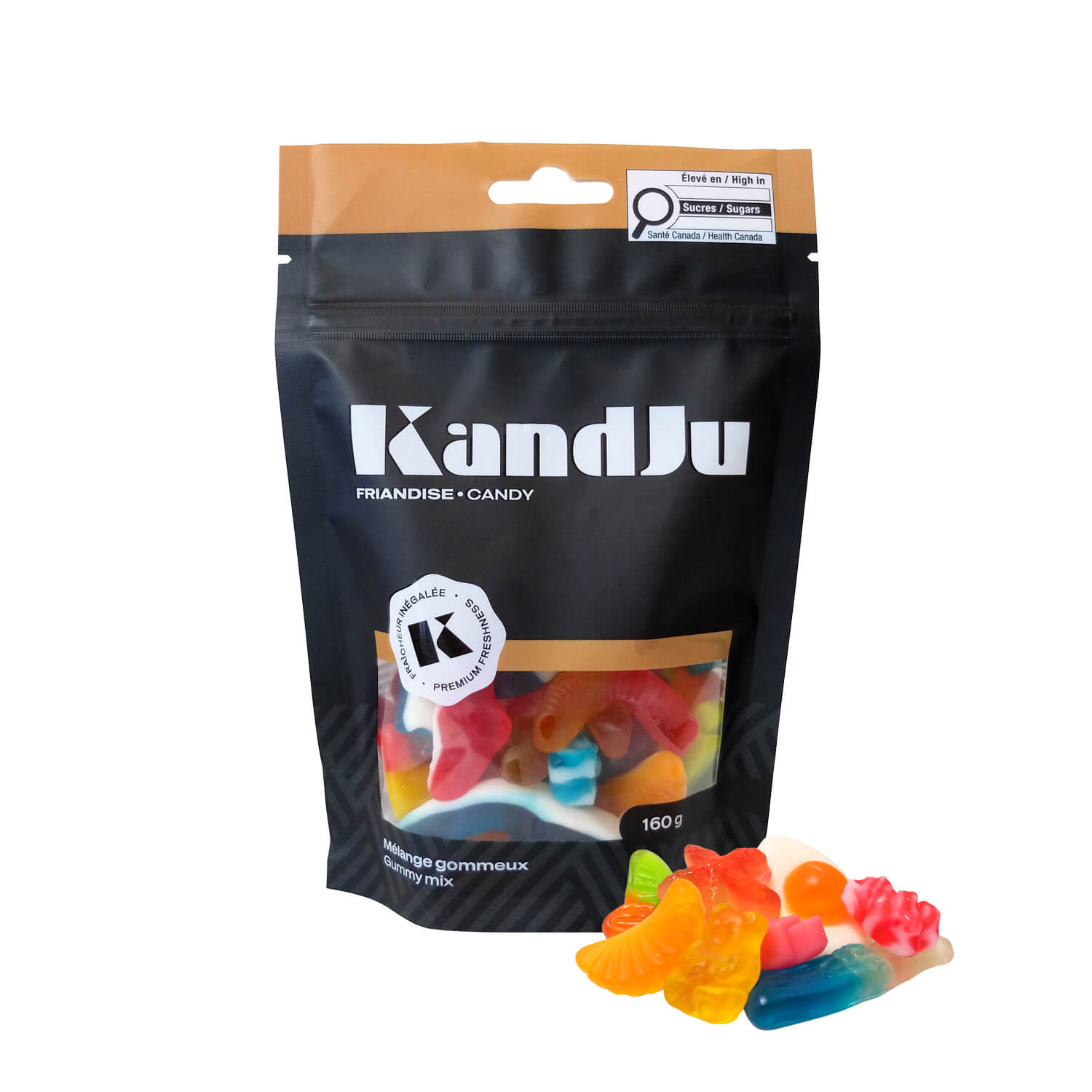 Gummy mix pouch bag - 160 g – KandJu