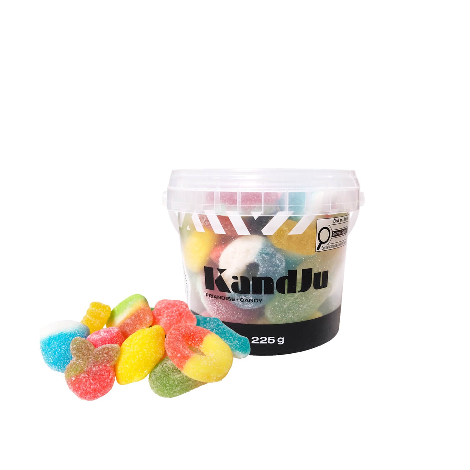 Sanded Gummy Mix | 225 g Mini Bucket | KandJu