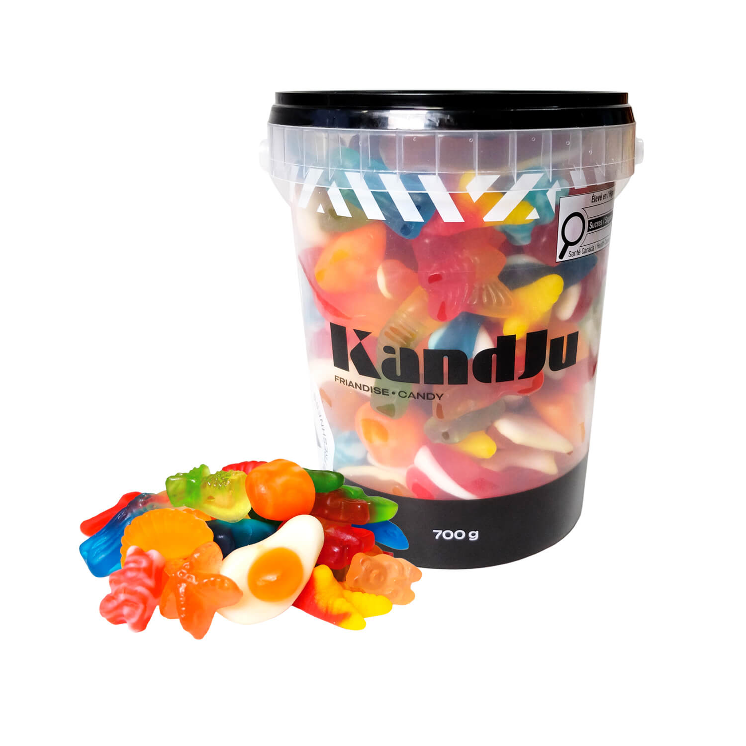 Gummy Mix Bucket | 700 g | KandJu
