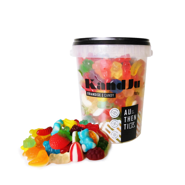 Gummy mix bucket - 700 g