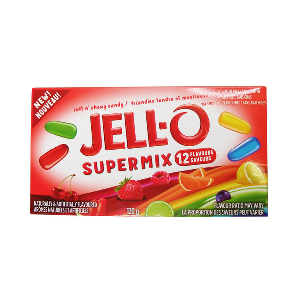 «Jell-O» Supermix 12 saveurs - 120 g