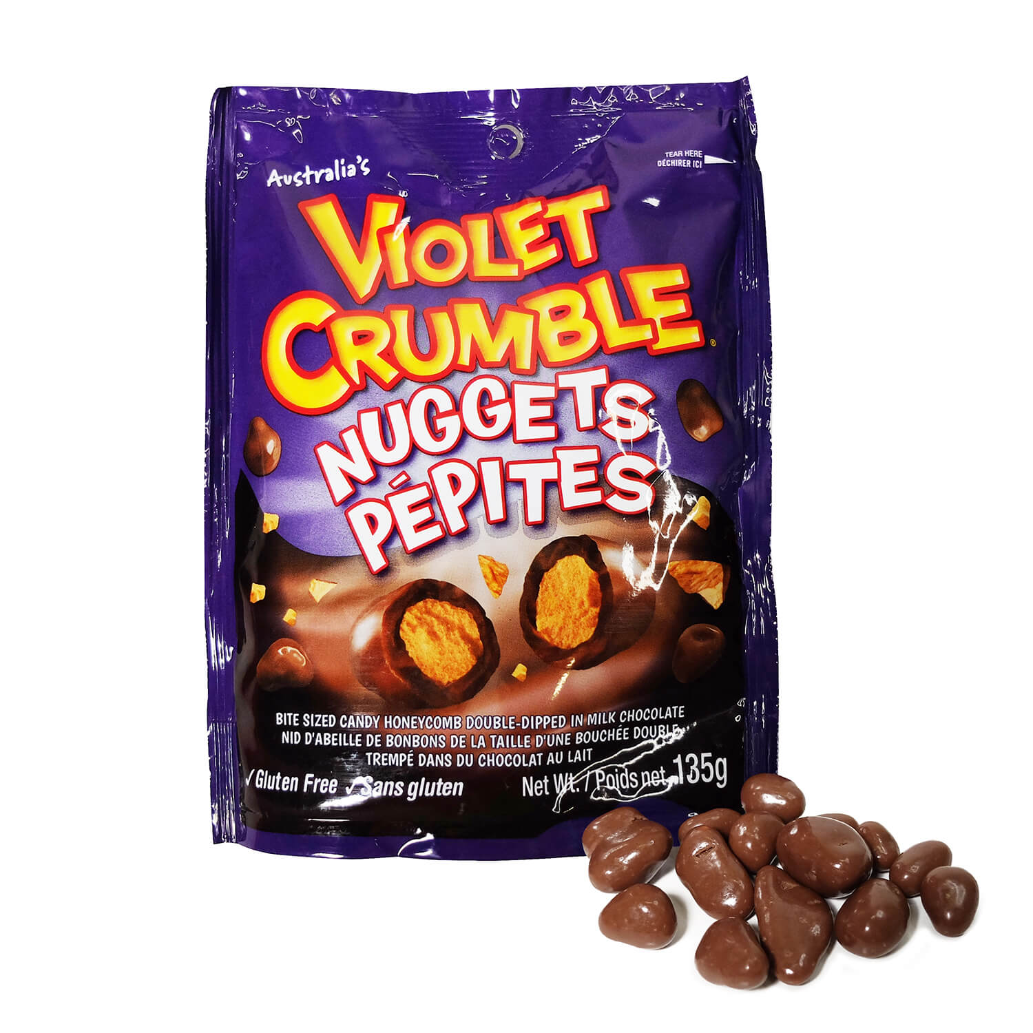 Violet Crumble Honey Nuggets - 1 unit