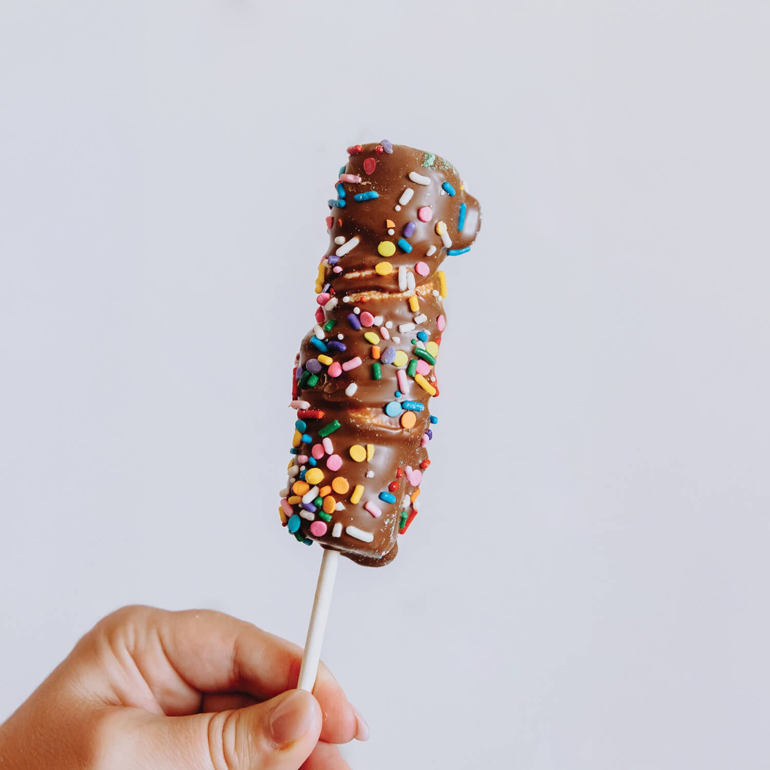 Chocolate-Dipped Marshmallow Stick - 1 unit