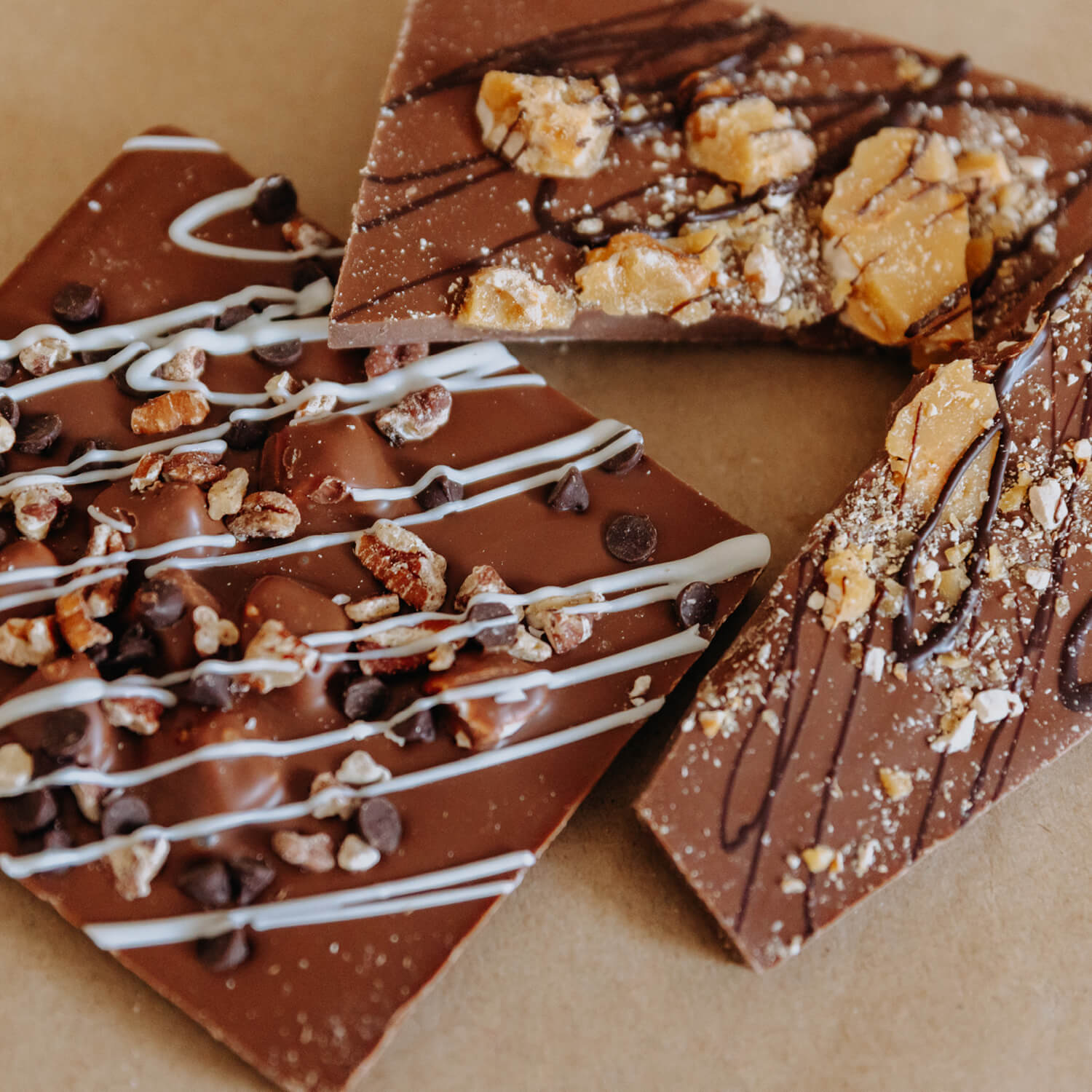 Crispy Milk Chocolate Bark - 1 unit