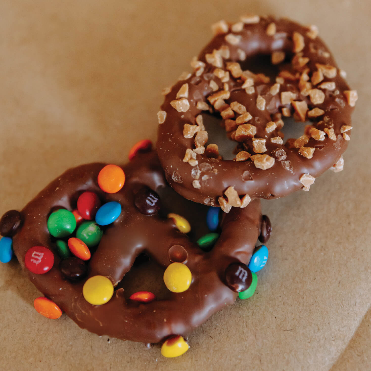 Crunchy Skor Gourmet Pretzel - 1 unit