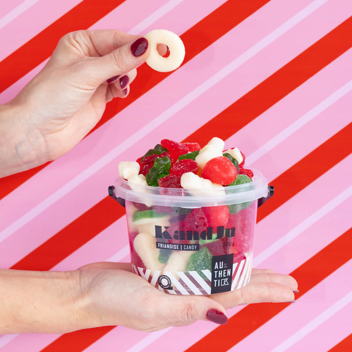 seau de bonbons mélange de Noël 225g