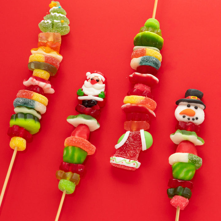 Brochettes de jujubes Noël KandJu