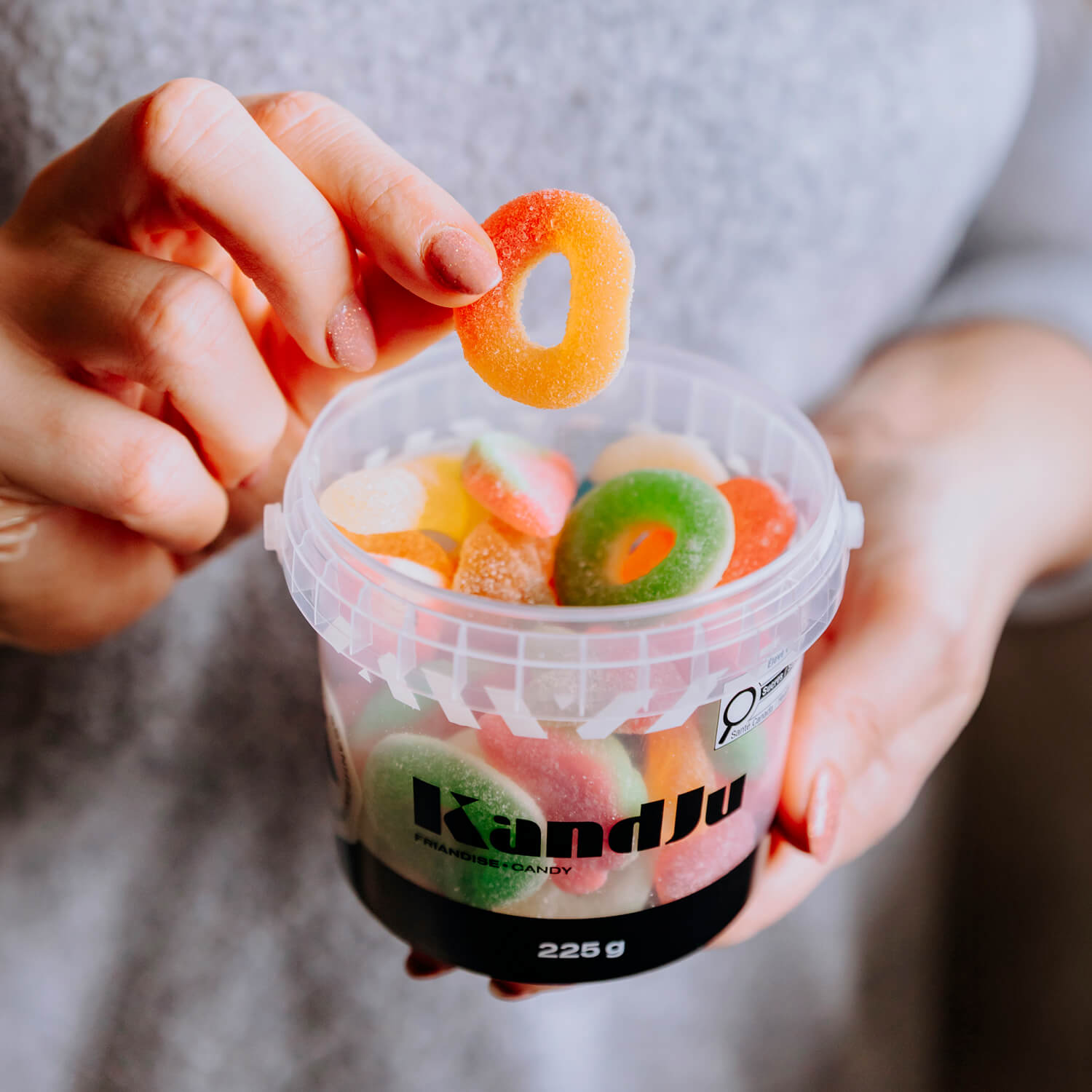 Sanded Gummy Mix | 225 g Mini Bucket | KandJu