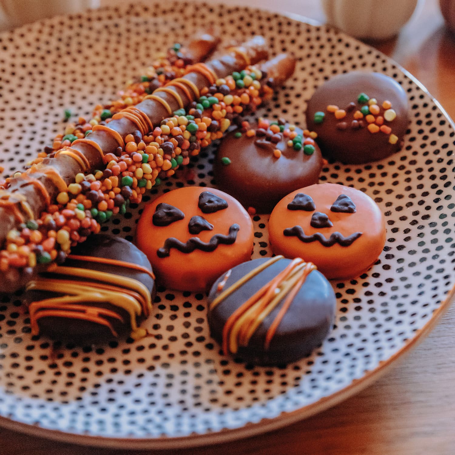 Chocolate-Covered Halloween Pretzels - Pack of 2