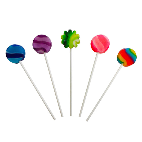 Barley sugar fruit lollipop - 1 unit