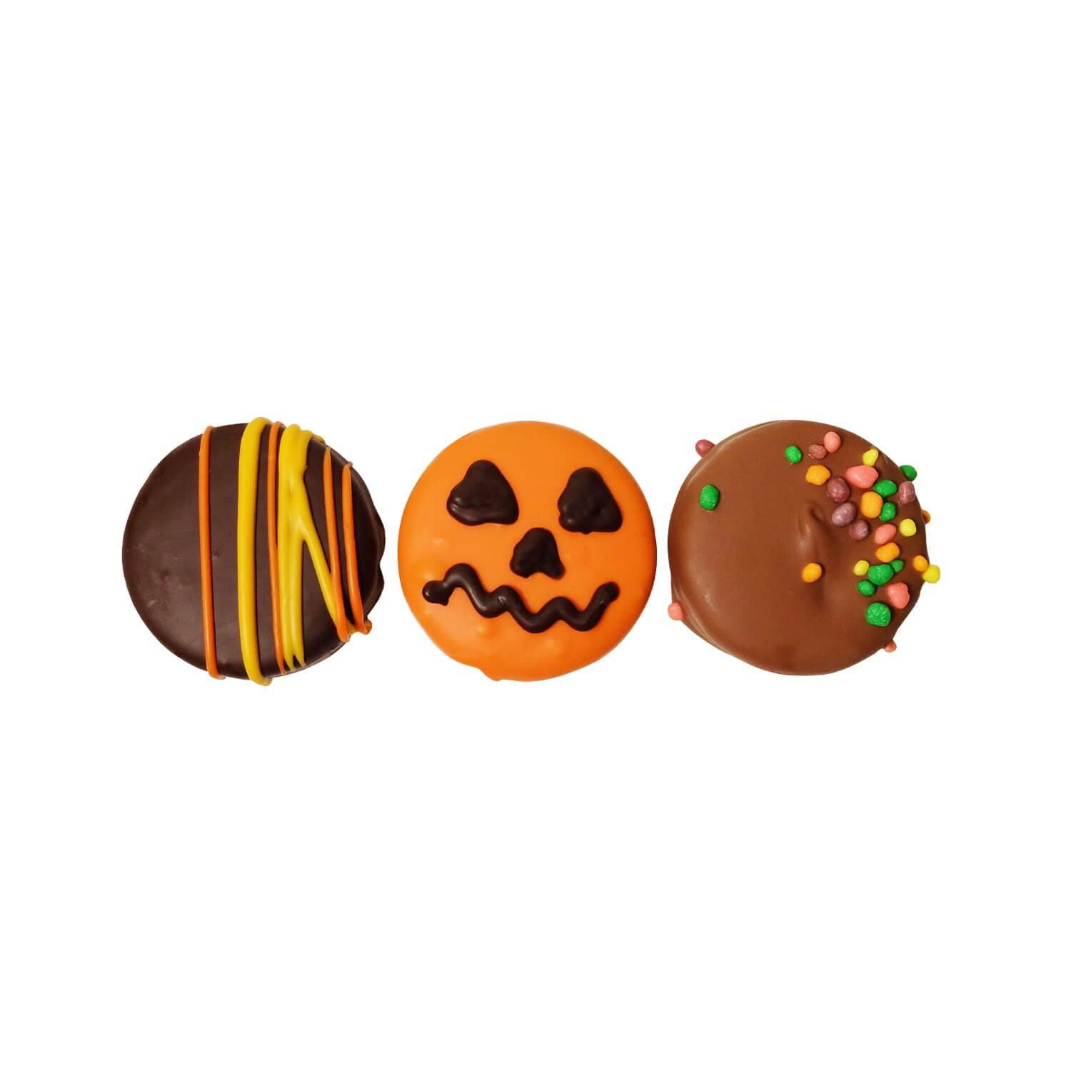 Chocolate Halloween Cream cookies - Pack of 3