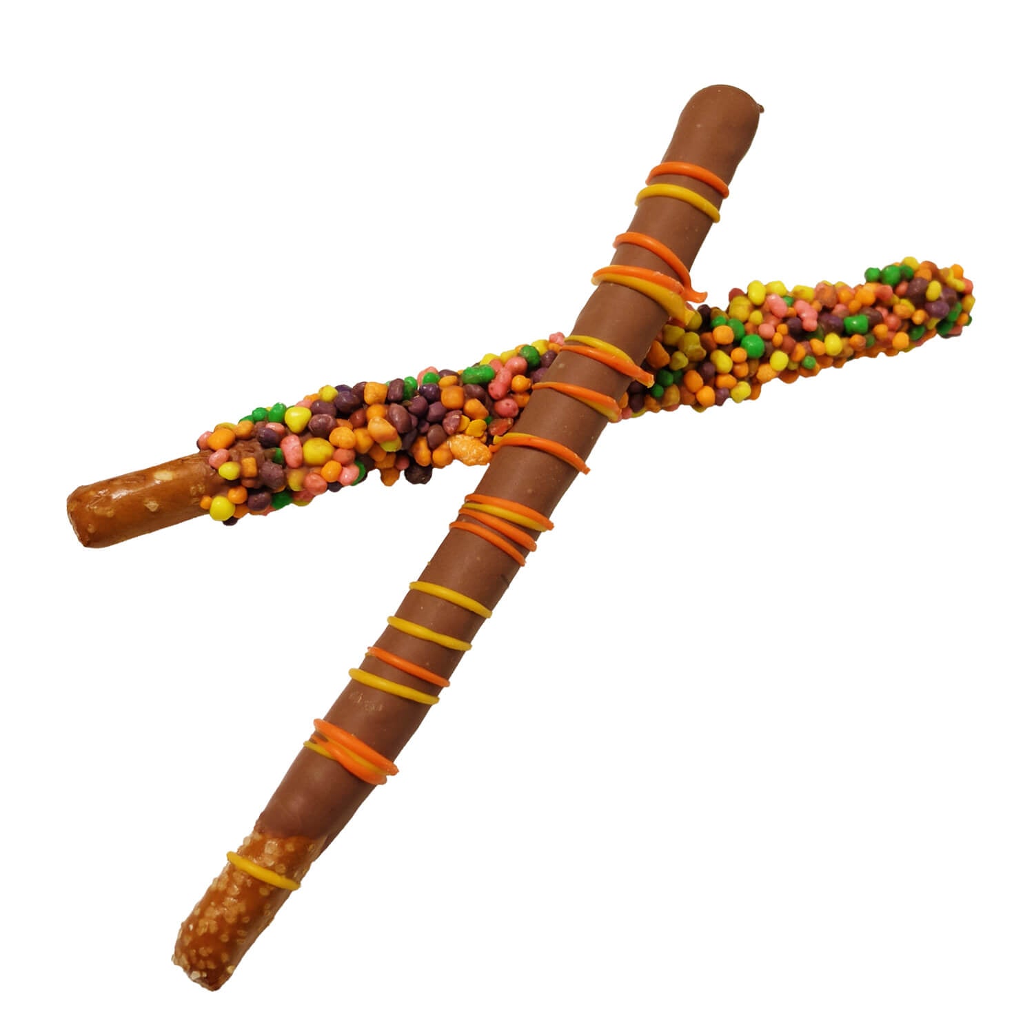 Chocolate-Covered Halloween Pretzels - Pack of 2