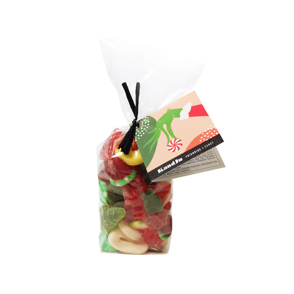 Christmas clear gosset cello bag - 225g