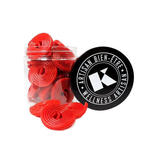 Strawberry wheels jar - 200 g
