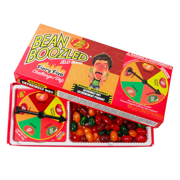 Jelly Belly Fiery Flavor Challenge box - 1 unit