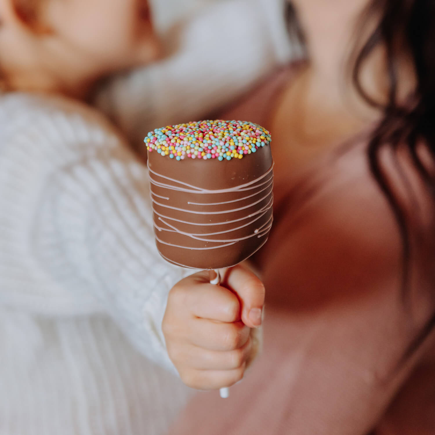 Easter jumbo Marshmallows on Stick - 1 unit