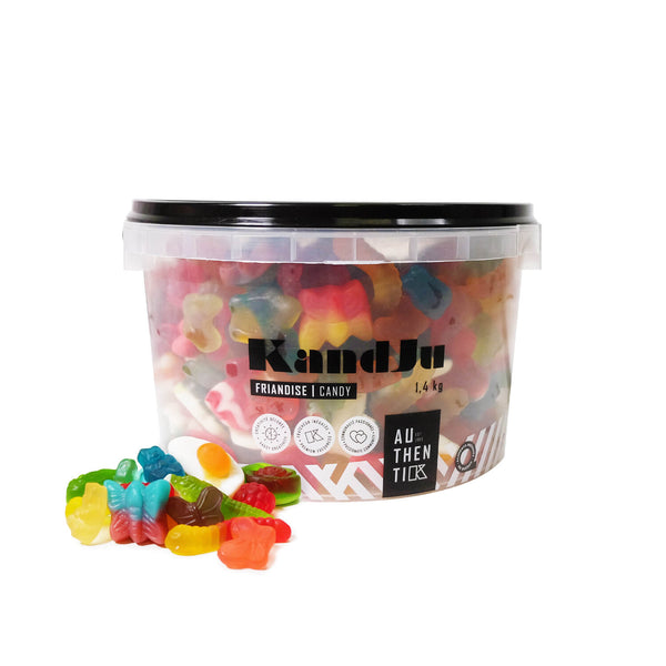 Gummy mix bucket - 1,4 kg