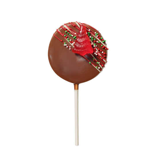 Belgian chocolate choco-candy lollipop - 1 unit