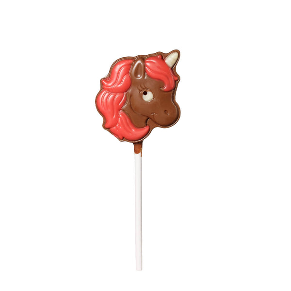 Belgian chocolate Unicorn lollipop - 1 unit
