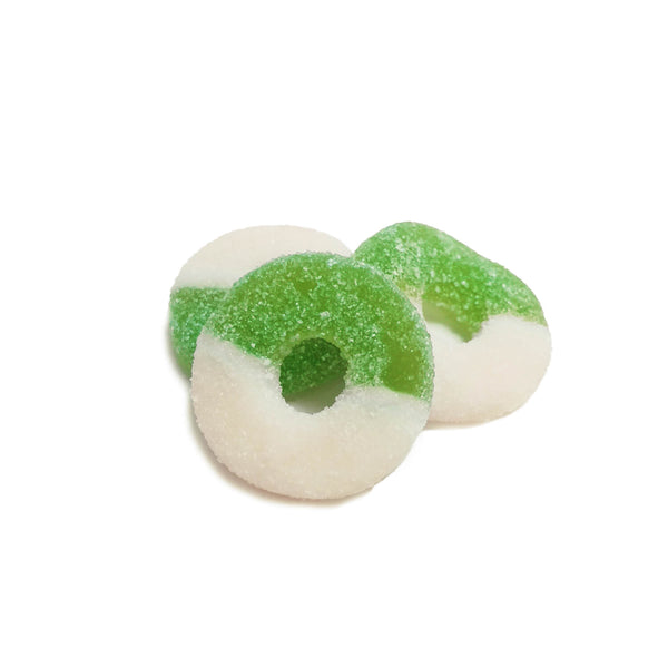 Anneaux à la pomme sablées - jujube en vrac, sablé, saveurs de pomme verte