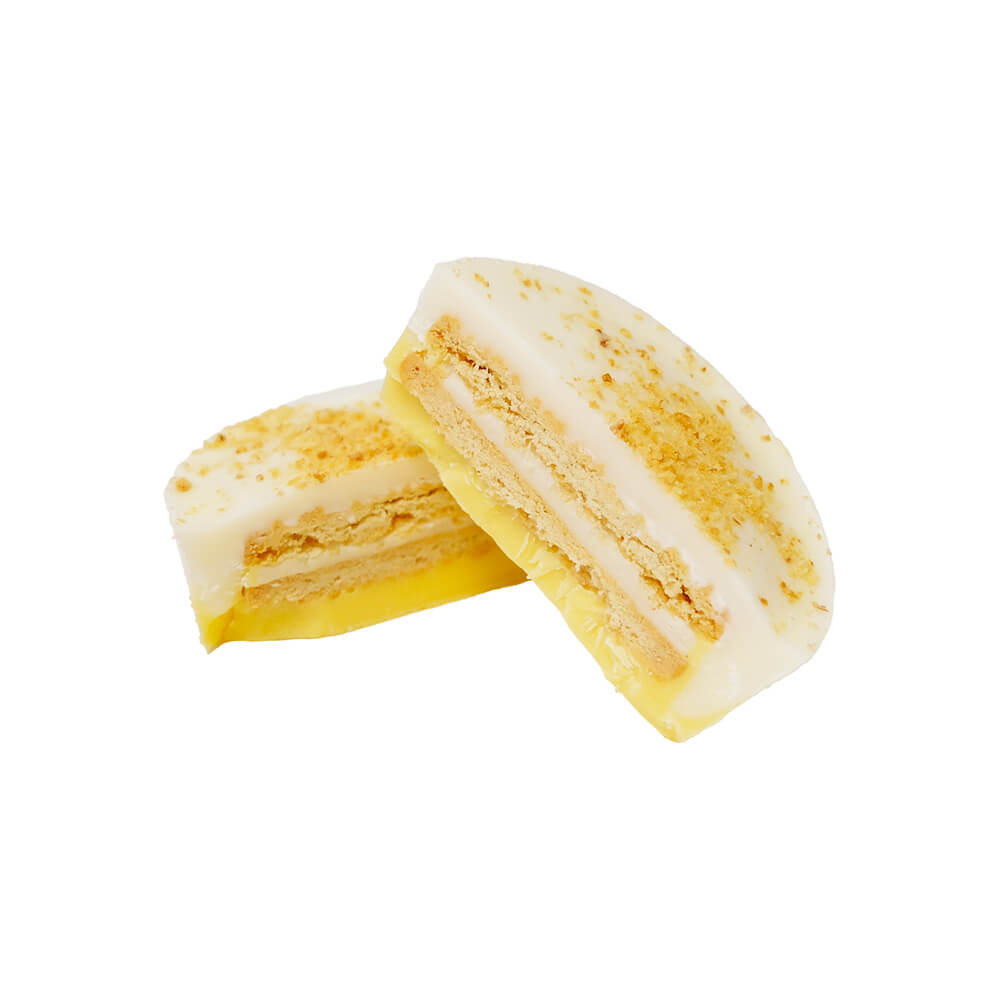 Lemon meringue covered cookie and cream - 1 unit