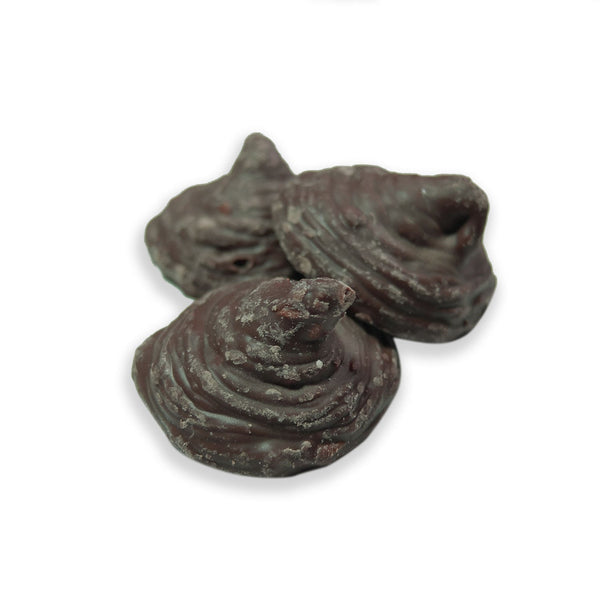 Macarons au chocolat noir - chocolat en vrac, sans gélatine