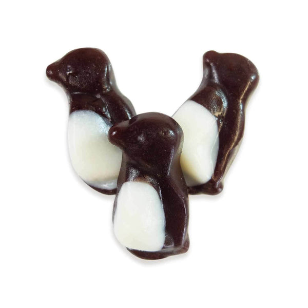 Pingouins à la pêche - jujube en vrac, saveurs de pêche