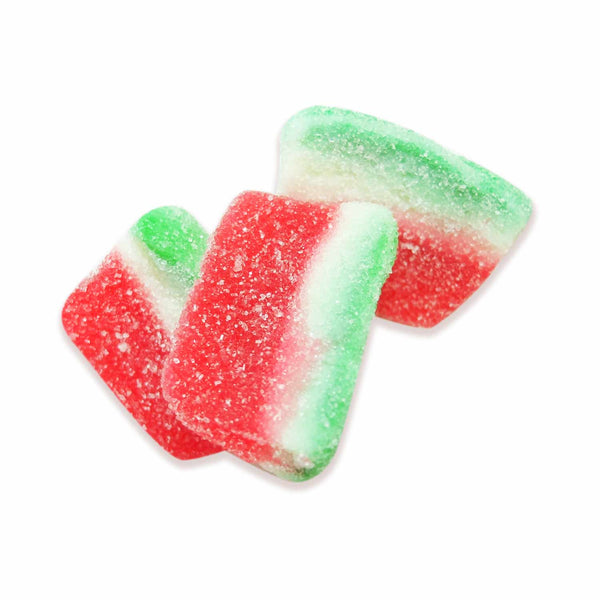 Sour watermelon slices