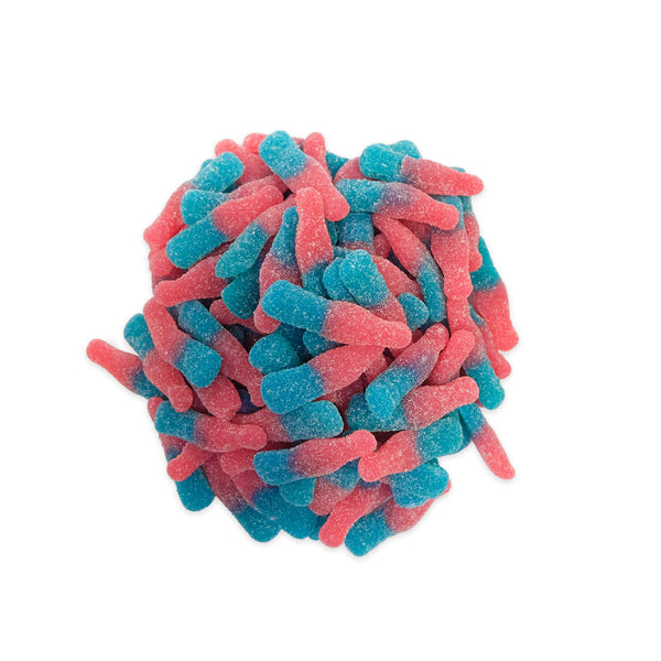 Sour bubble gum bottles - 1kg