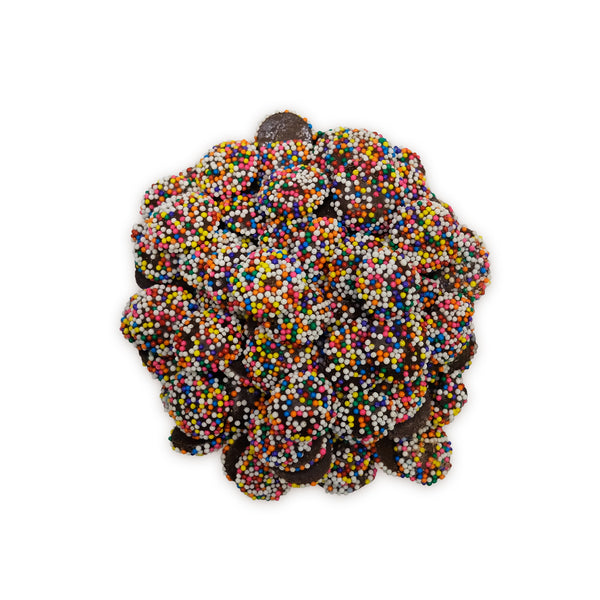 Mini chocolate rainbow nonpareils - 1 kg