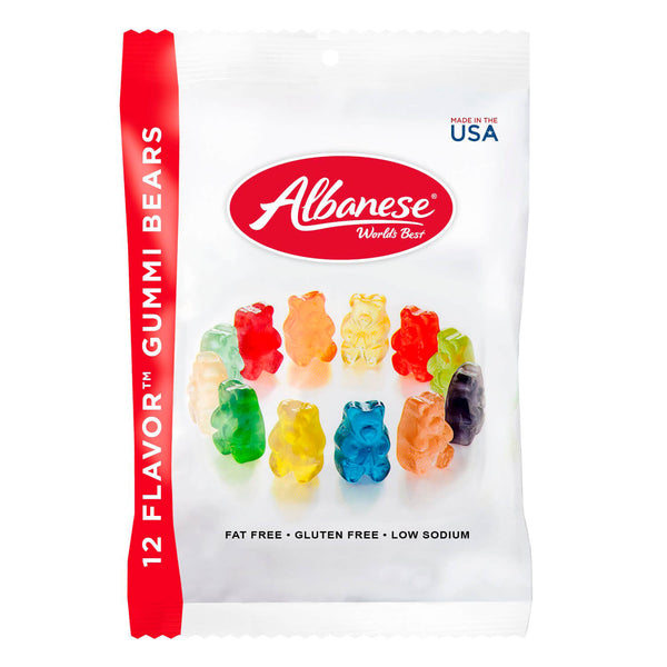 12 Flavor Gummi Bears - 212g