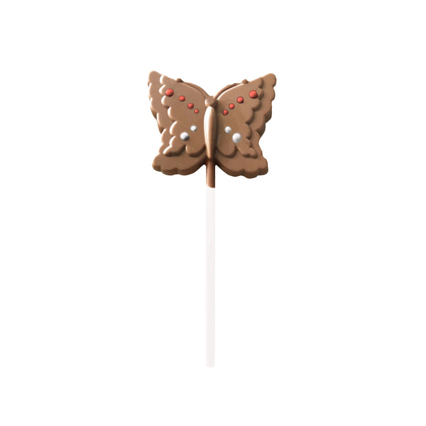 Belgian chocolate Butterfly lollipop - 1 unit