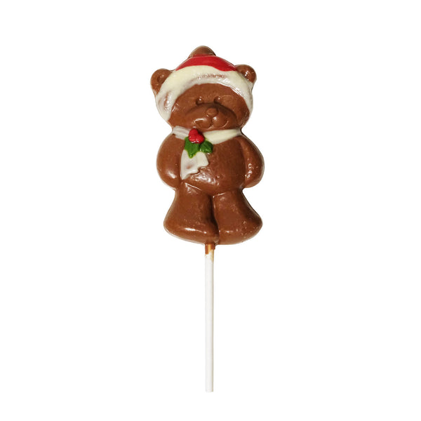 Belgian chocolate Bear lollipop - 1 unit